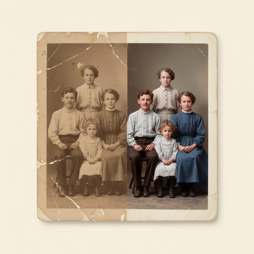 Old photo digitization